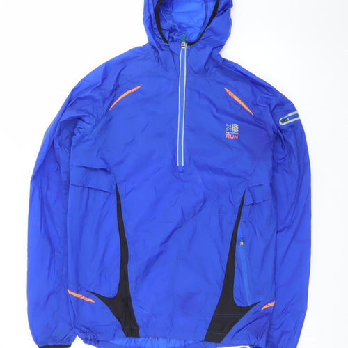 Karrimor Men’s Blue Windbreaker Running Jacket Hooded S