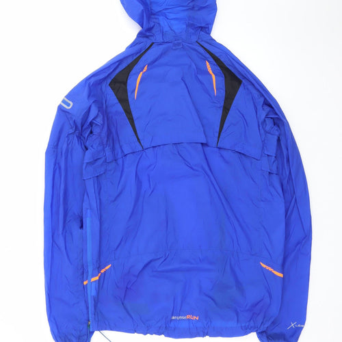 Karrimor Men’s Blue Windbreaker Running Jacket Hooded S