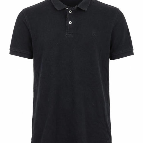 Zara Essentials Men's Black Short Sleeve Classic Fit Polo Shirt Size S