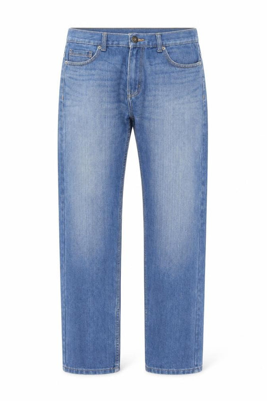 Denim Co. Men's Blue Straight Leg Jeans W34 L34