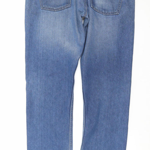 Denim Co. Men's Blue Straight Leg Jeans W34 L34