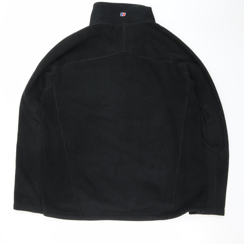 Berghaus Men's Black XXL Full Zip Fleece Jacket Outdoor Hiking