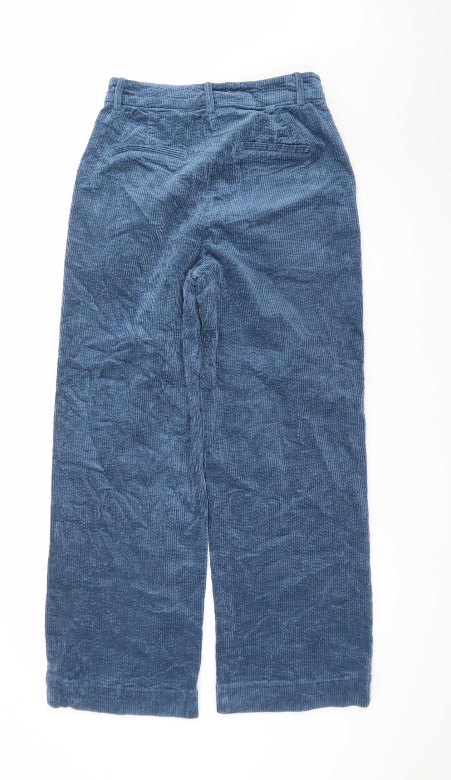 The Jogg Concept Men's Blue Corduroy Trousers Size S Regular Fit
