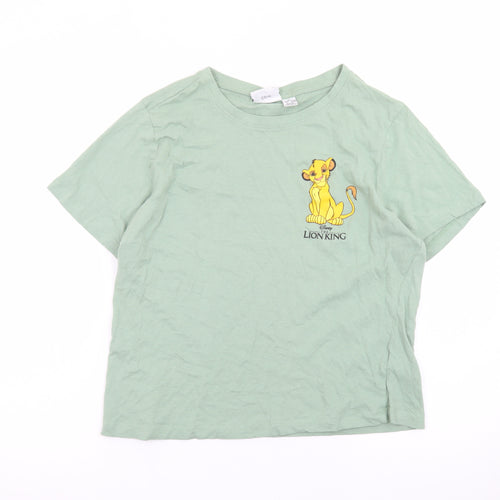 Disney Women’s Green Lion King T-Shirt XL Short Sleeve Cotton