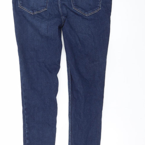 Next Women's Blue Skinny Jeans Size 12 Regular Stretch Denim
