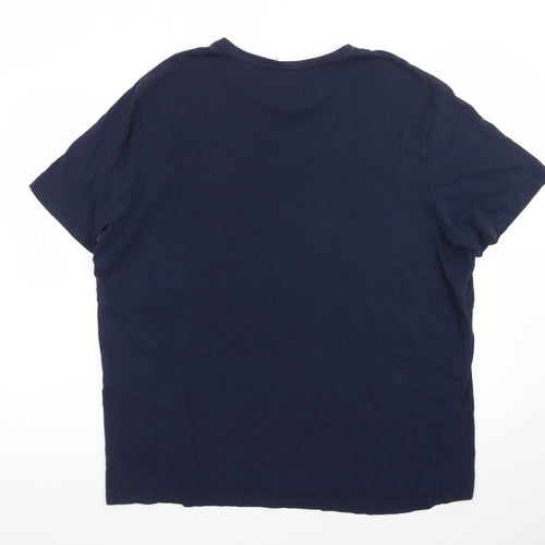 F&F Men’s Navy King of the BBQ Graphic T-Shirt 2XL Cotton Summer Top