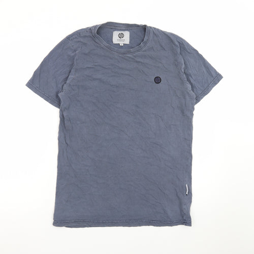Nordam Men’s Blue Cotton Crew Neck Short Sleeve T-Shirt M
