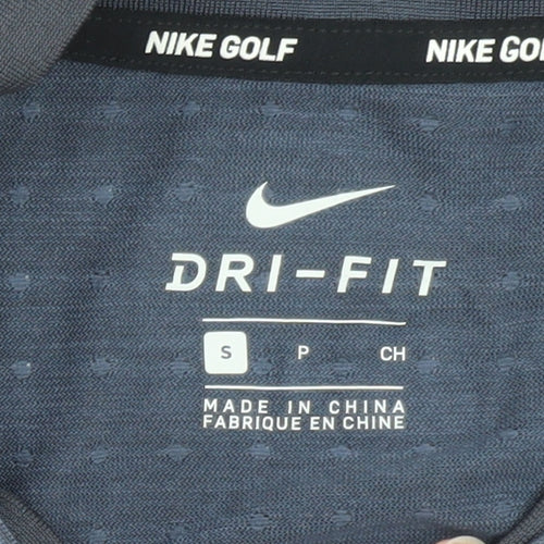 Nike Dri-FIT Men's Blue Small Golf 1/2 Zip Track Jacket
