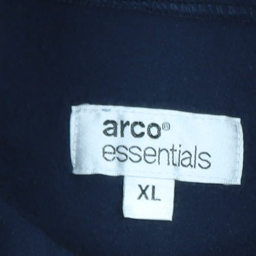 Arco Essentials Men’s Blue Fleece Zip Jacket XL Workwear