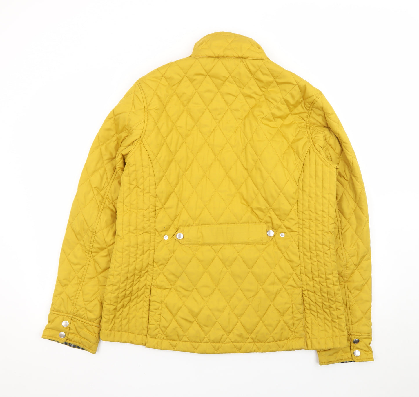 Regatta Womens Yellow Quilted Mid-Length Outdoor Jacket UK 16