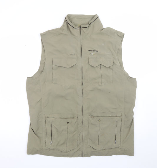 Craghoppers Men’s Beige XL Lightweight Outdoor Waistcoat