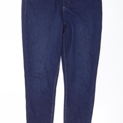 Marks and Spencer Women’s Blue Size 14 Jegging Jeans Slim Fit Stretch Denim