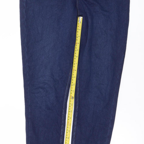 Marks and Spencer Women’s Blue Size 14 Jegging Jeans Slim Fit Stretch Denim