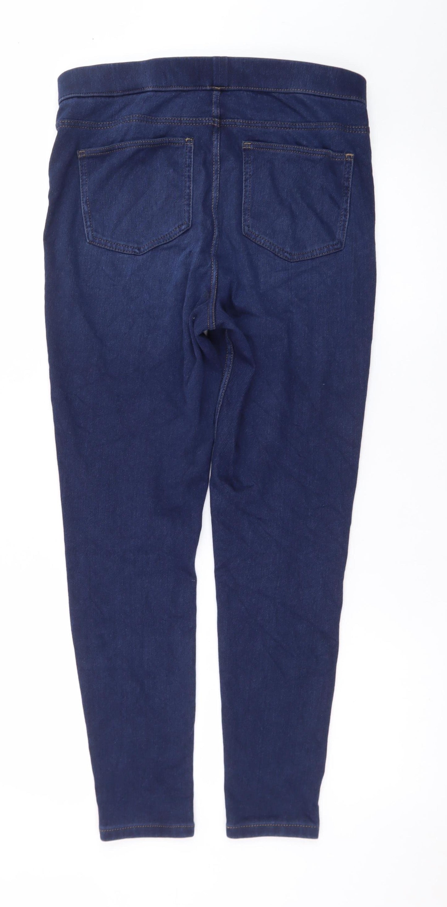 Marks and Spencer Women’s Blue Size 14 Jegging Jeans Slim Fit Stretch Denim