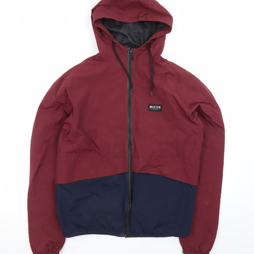 Nicce Men's Multicoloured M Windbreaker Hooded Jacket