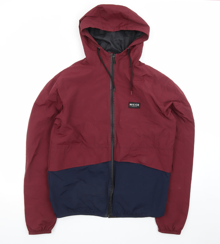 Nicce Men's Multicoloured M Windbreaker Hooded Jacket