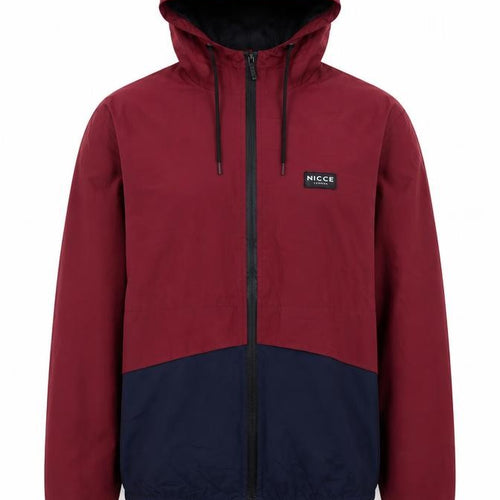 Nicce Men's Multicoloured M Windbreaker Hooded Jacket
