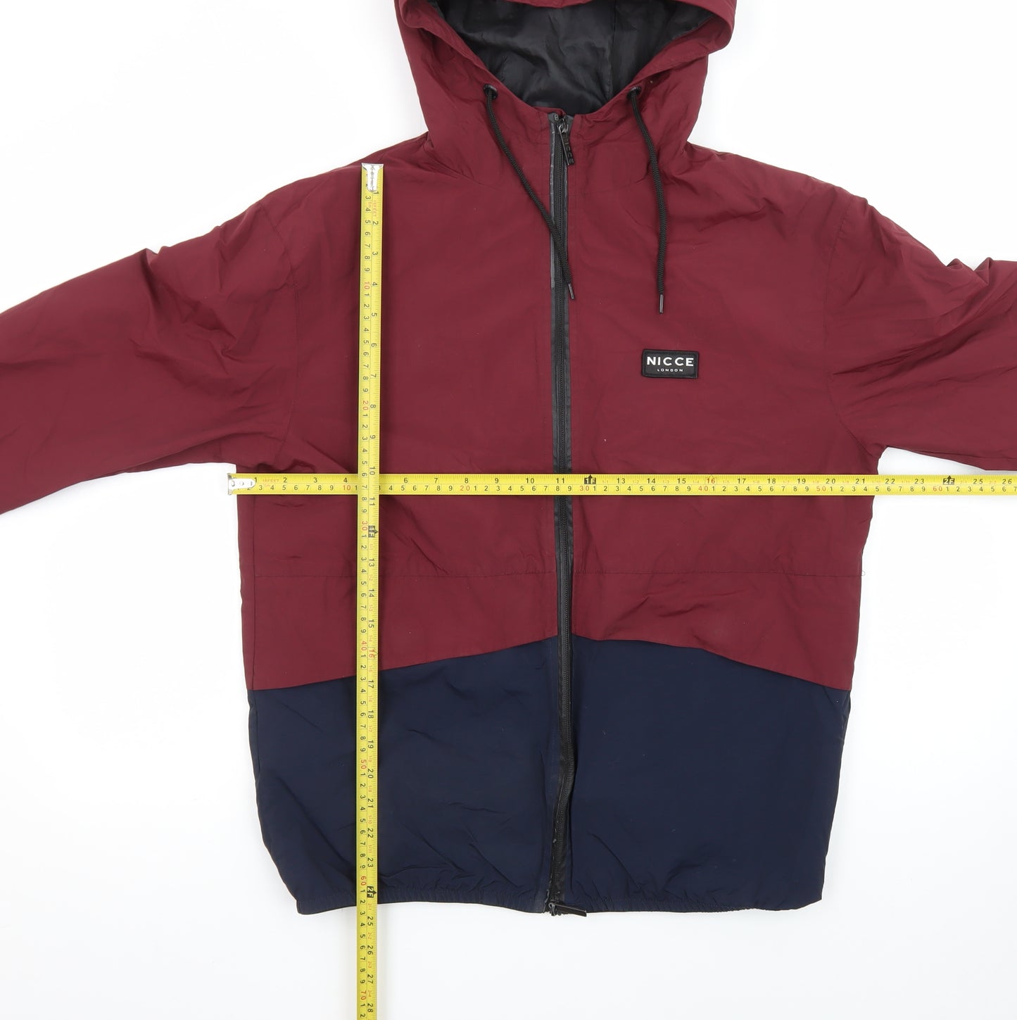 Nicce Men's Multicoloured M Windbreaker Hooded Jacket