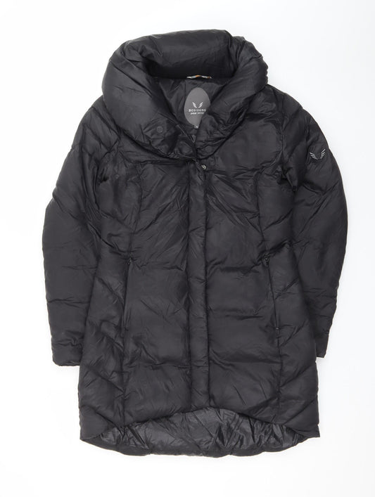 Bosideng Women's Black Long Puffer Coat Size M Winter Down Jacket