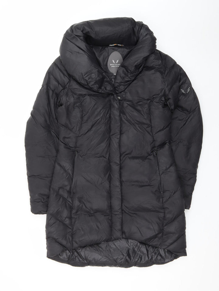 Bosideng Women's Black Long Puffer Coat Size M Winter Down Jacket