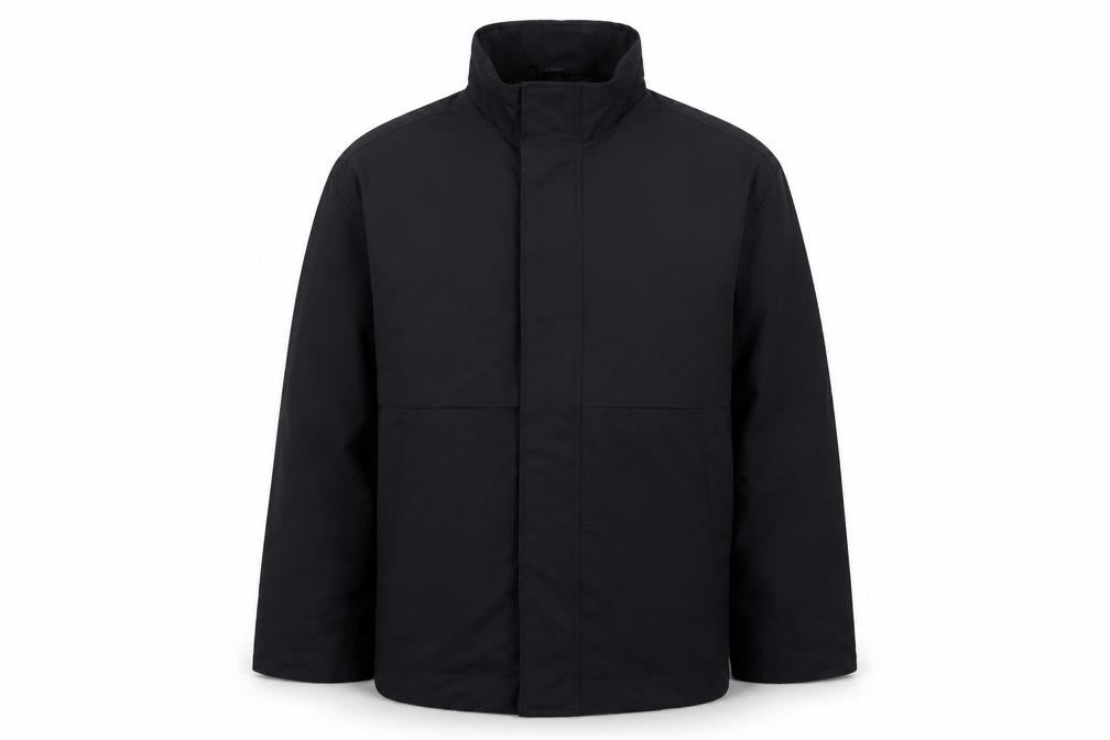 Marks and Spencer Men's Black Regular Fit Mid-Length Jacket S