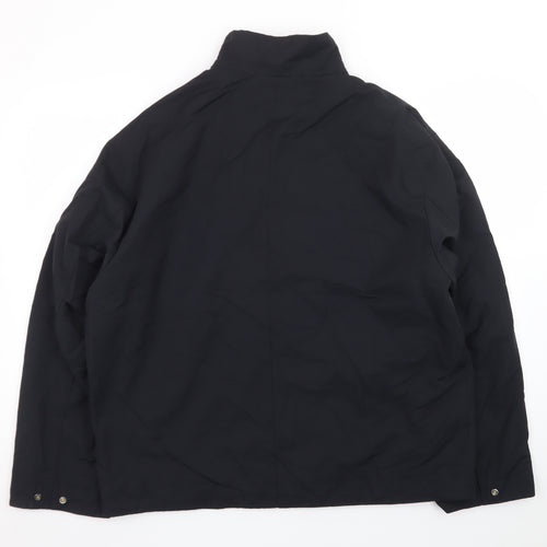 Marks and Spencer Men's Black Regular Fit Mid-Length Jacket S