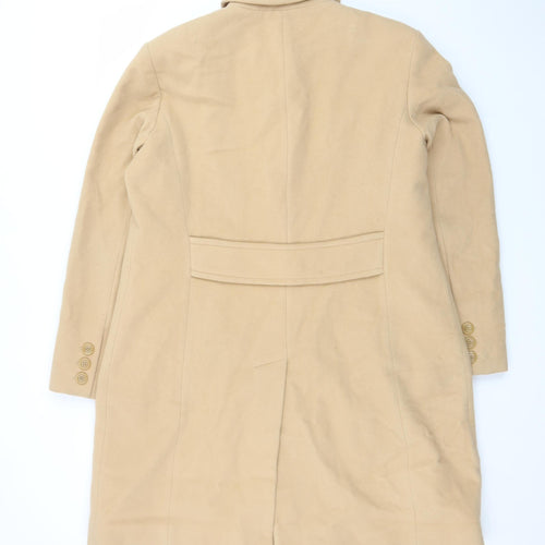 Worthington Women’s Beige Wool Blend Long Overcoat L