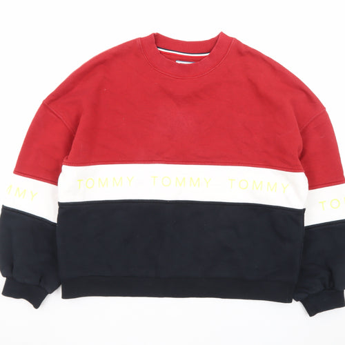 Tommy Jeans Men's Multicoloured S Pullover Sweatshirt