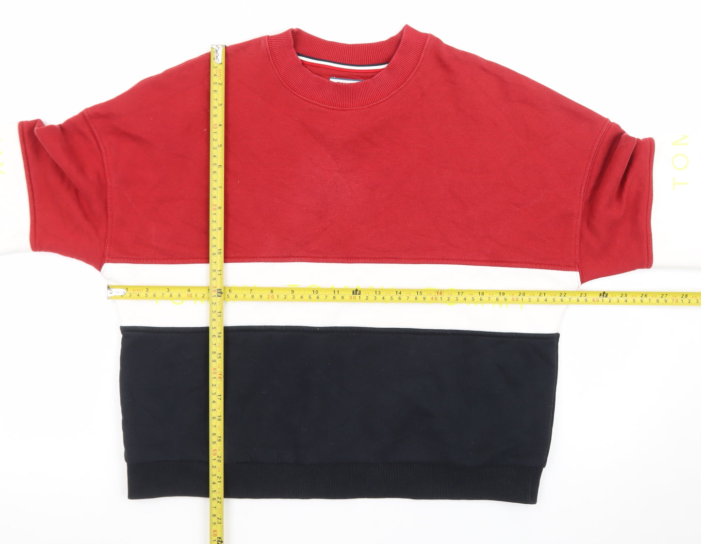 Tommy Jeans Men's Multicoloured S Pullover Sweatshirt