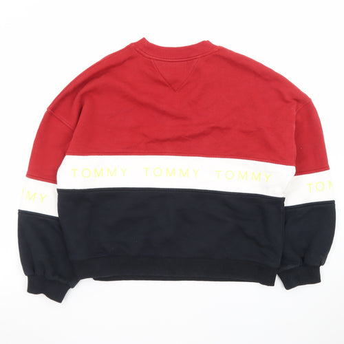 Tommy Jeans Men's Multicoloured S Pullover Sweatshirt