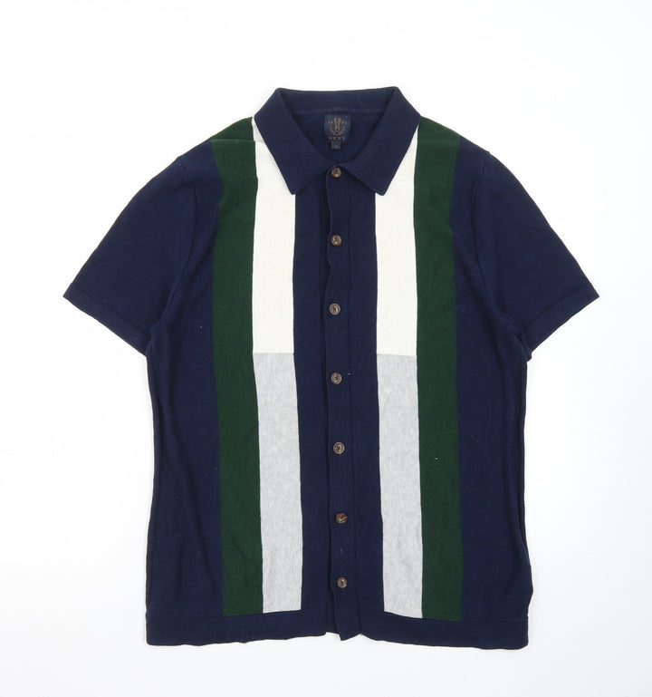Next Men’s Multicoloured Cotton Polo Shirt Size M