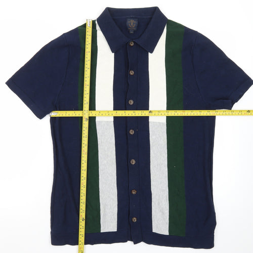 Next Men’s Multicoloured Cotton Polo Shirt Size M