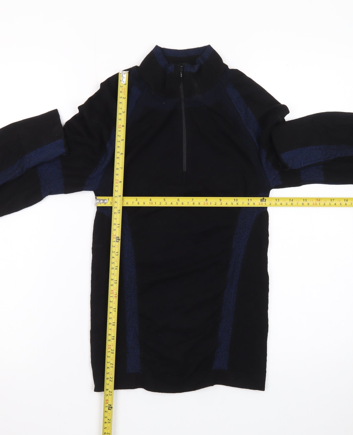 BAM Mens Black M 1/4 Zip Athletic Activewear Jacket