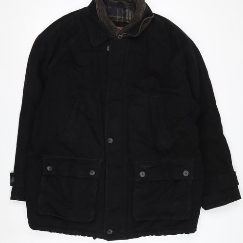 Vigoss Country Men's Black Cotton Field Jacket XL