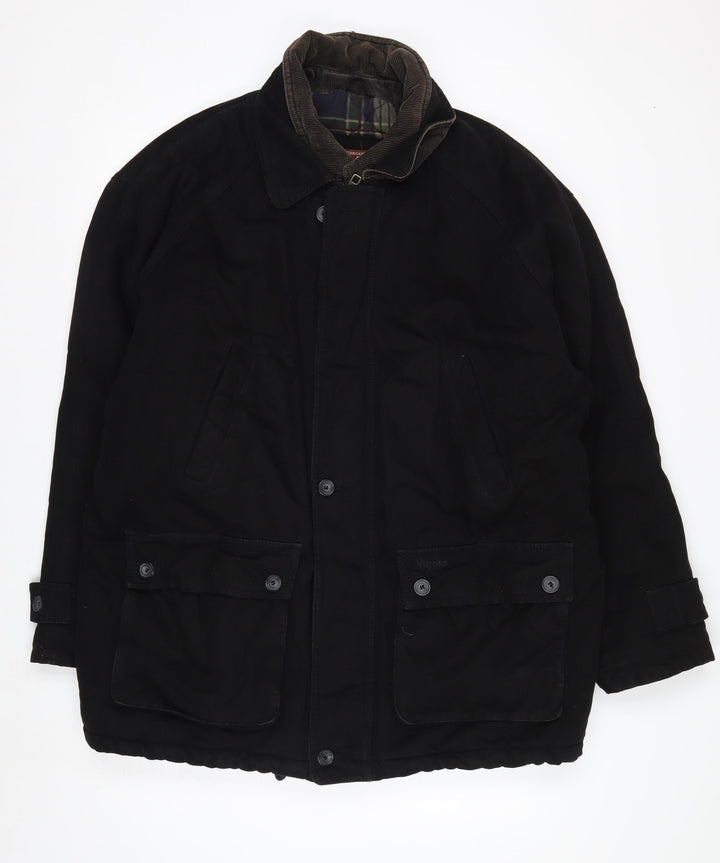 Vigoss Country Men's Black Cotton Field Jacket XL