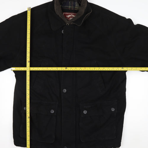Vigoss Country Men's Black Cotton Field Jacket XL