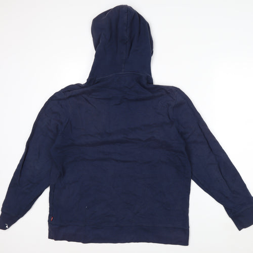 Levi's Men's Blue XL Pullover Hoodie with Logo Graphic