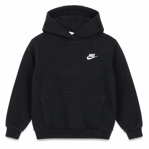 Nike Boys Black Pullover Hoodie Medium 9-10 Years Sports Fleece