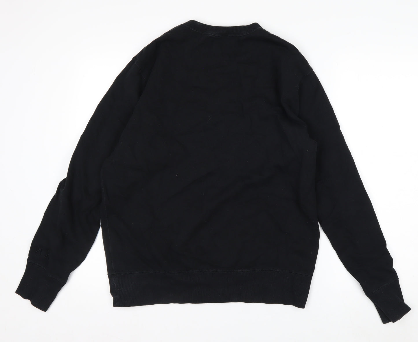 Uniqlo KAWS x Peanuts Mens Black M Pullover Sweatshirt Snoopy Graphic