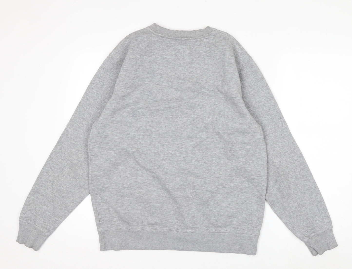 Brickbear Men's Grey Sweatshirt Medium Pullover Graphic Logo
