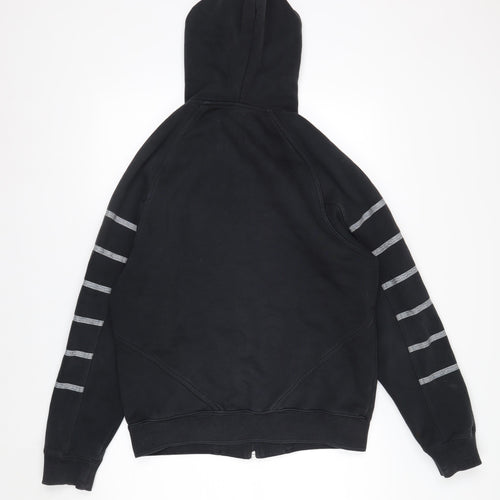 Nike Air Men's Black Full Zip Hoodie Size S Lined Fleece Sportswear