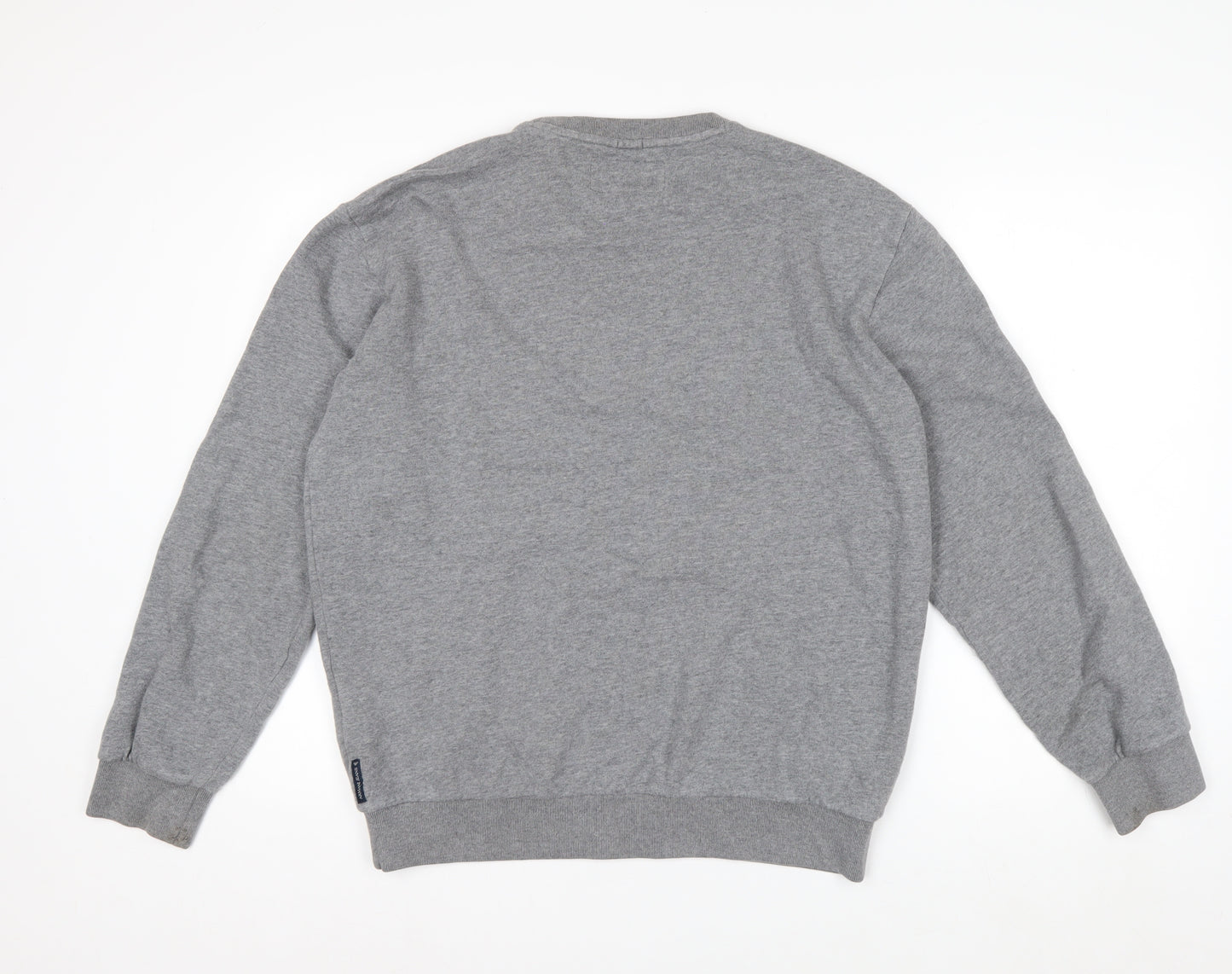 Armani Jeans Men's Grey Crew Neck Pullover Sweatshirt L