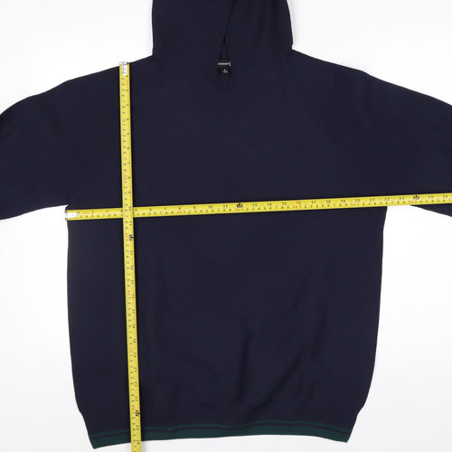 Uniqlo Roger Federer Men's Blue M Pullover Knit Hoodie