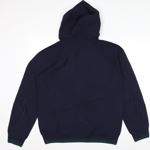 Uniqlo Roger Federer Men's Blue M Pullover Knit Hoodie