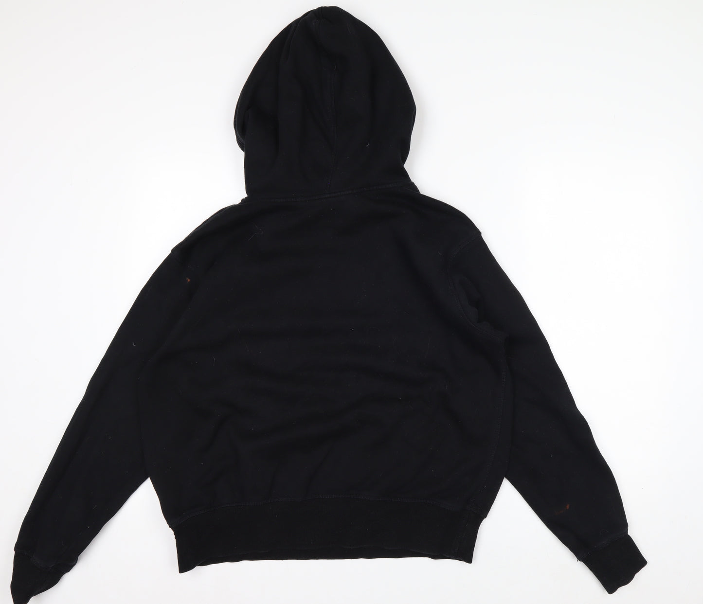 H&M L.O.G.G. Men's Black Friends Pullover Hoodie M Fleece Graphic