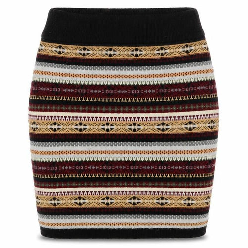 Miss Selfridge Women Multicoloured Knit Pencil Skirt Size 8