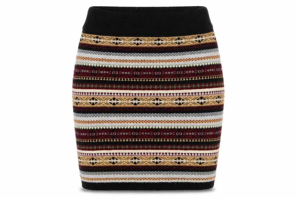 Miss Selfridge Women Multicoloured Knit Pencil Skirt Size 8
