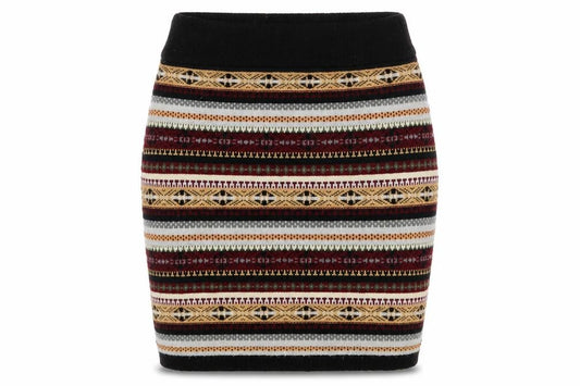 Front view of Miss Selfridge Women Multicoloured Knit Pencil Skirt, size 8