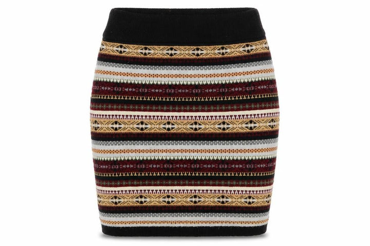 Miss Selfridge Women Multicoloured Knit Pencil Skirt Size 8