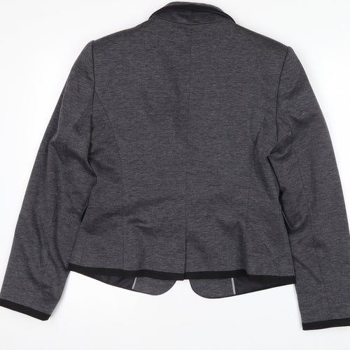 The Department Women's Grey Size 12 Single-Breasted Blazer
